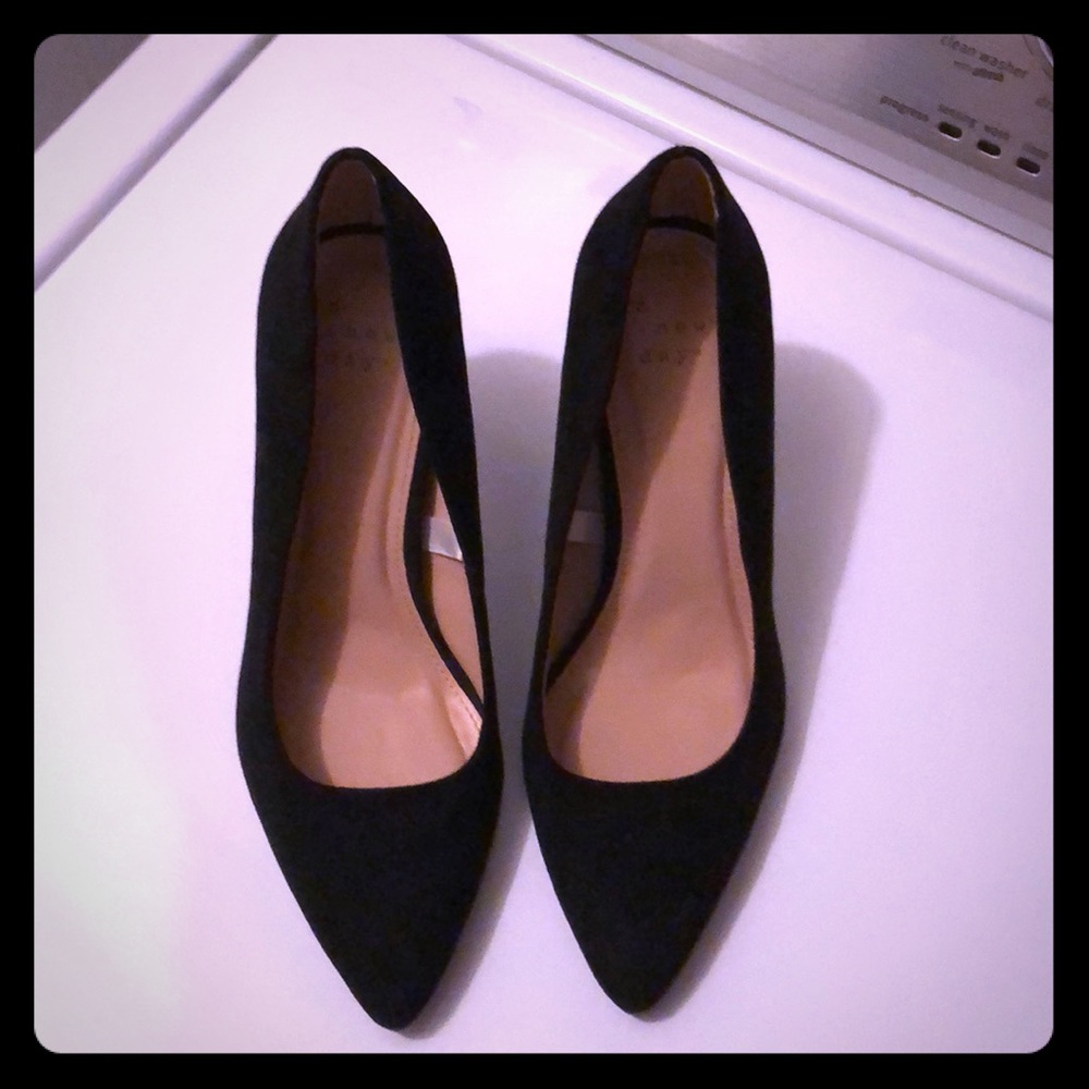 Black pointed toe Highhill